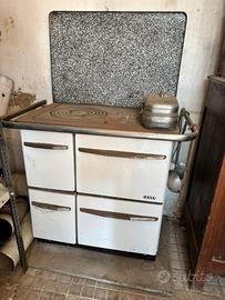 CUCINA ECONOMICA STUFA A LEGNA VINTAGE OSVA