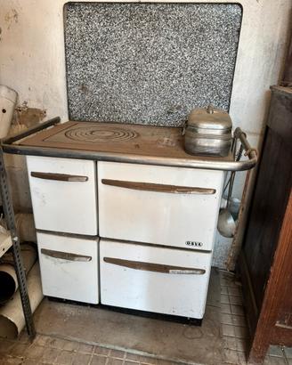 CUCINA ECONOMICA STUFA A LEGNA VINTAGE OSVA