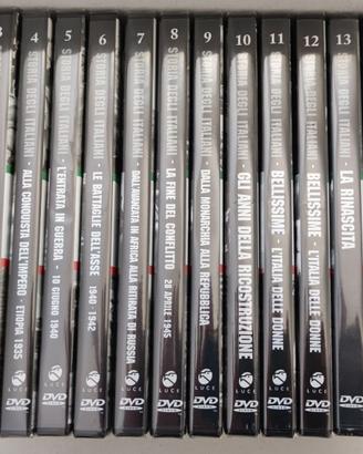 Collana DVD Storia degli italiani, istituto Luce