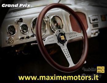 Volante MOMO GRAND PRIX nuovo in legno di mogano