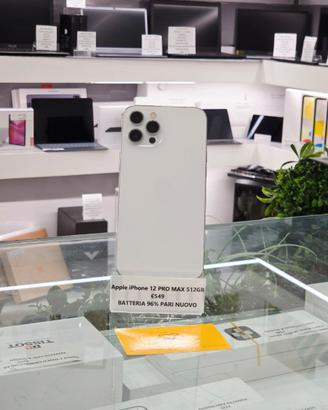 Apple iPhone 12 Pro Max 512GB - STATO BATTERIA 96%