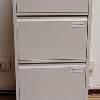 Classificatore Bisley, in metallo con 4 cassetti