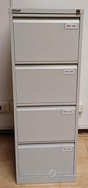 Classificatore Bisley, in metallo con 4 cassetti