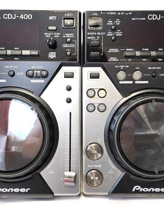 Coppia Pioneer CDJ 400