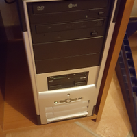 PC ,stampante,schermo 17 pollici Samsung