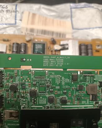 scheda madre Samsung bn41 e scheda alimentazione 