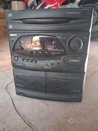 stereo Philips  cd e cassette