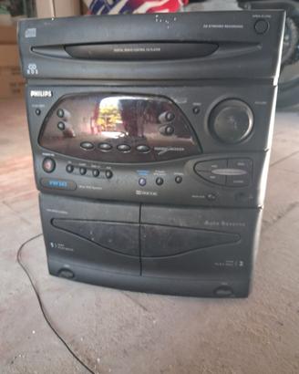stereo Philips  cd e cassette
