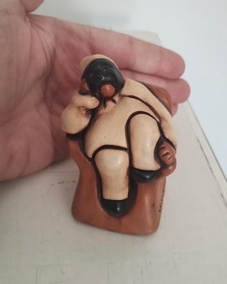 statuetta pulcinetta artigianale 