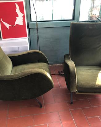 Poltrone anni 70 stile zanuso