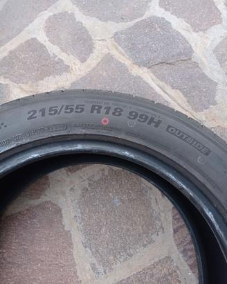 Kumho estive 215/55 r18 99h