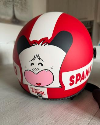 Casco Jet CIF "Hello! Spank" - Rosso/Bianco
