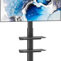 Supporto tv con rotelle