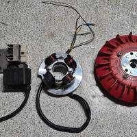 ACCENSIONE 12V VMC CONO 19 VENTOLA ROSSA MALOSSI