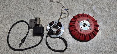 ACCENSIONE 12V VMC CONO 19 VENTOLA ROSSA MALOSSI