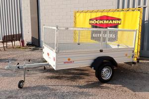 Carrello rimorchio auto mono asse