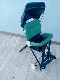 zaino porta enfant  con cappottina 