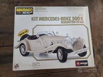 modellino Bburago mercedes- benz 500K roadster