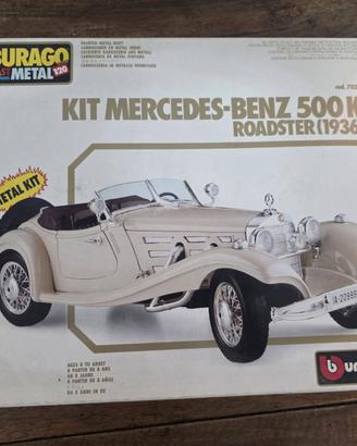 modellino Bburago mercedes- benz 500K roadster