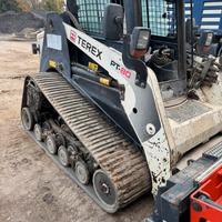 Mini pala cingolata terex sgancio rapido idraulico