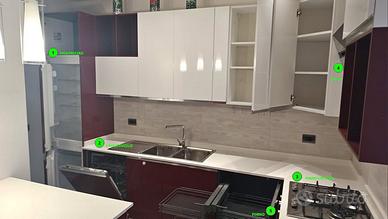 SET COMPLETO ELETTRODOMESTICI CUCINA DA INCASSO