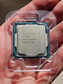 CPU Intel i3 9100, supporta ram ECC!!