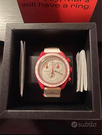 Orologio Omega x Swatch Mission To Mars Nuovo