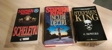 Tre libri di Stephen King