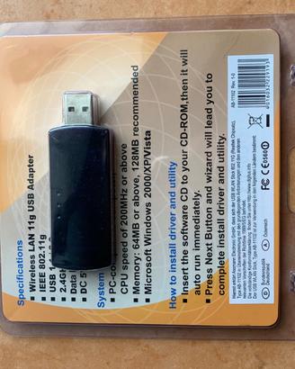 Chiavetta Wifi,Dongle Wifi,Adattatore WiFi USB