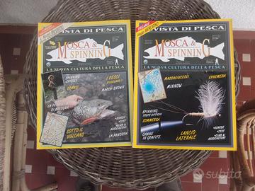 Riviste di pesca Mosca & Spinning ed. Valle 1994