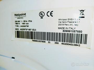 Hotpoint AQD970F 697 motore