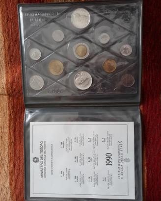 Serie Monete della Lira del 1990 (Tiziano)