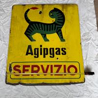 INSEGNA PUBBLICITARIA AGIPGAS