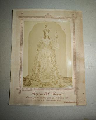 1897 Madonna del Rosario Chiesa San Francesco Bari