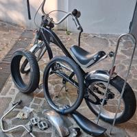 Bici custom stile Harley Davidson