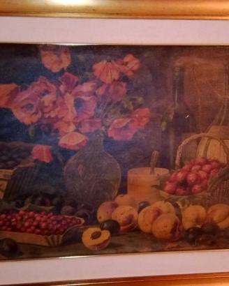 QUADRO-NATURA MORTA-V.POLLI-XX SECOLO-71x89