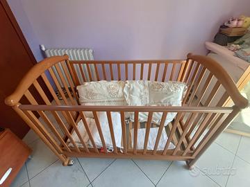 lettino a sbarre
