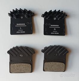 4 Pastiglie per freno a disco SHIMANO J03A RESIN