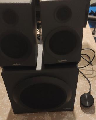 Logitech S-00154 Multimedia Subwoofer and Speakers