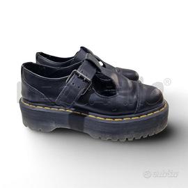 DR. MARTENS - BETHAN STRINGATA DONNA NERA SCATOLA