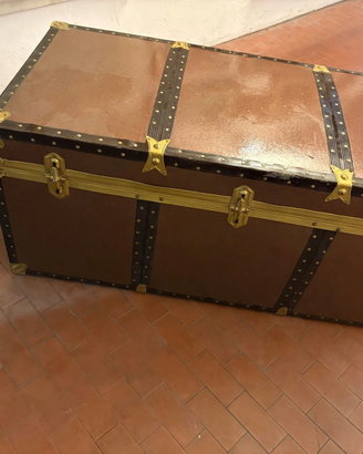 Baule da viaggio vintage 115cm - steamer trunk ann