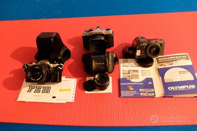 Nikon, Fujica e Olympus analogiche