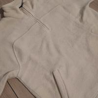 Felpa in pile bianca BRUGI Sport Tg. 48 con tasche