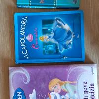 libri Frozen, Cenerentola e Pocahontas