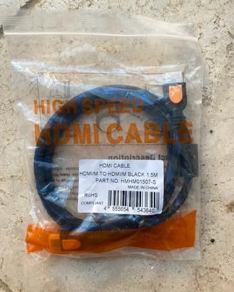 CAVI HDMI HIGH SPEED 1,5m