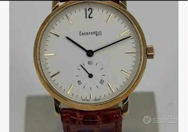 Eberhard oro 18 kt funzionante e originale anni 60