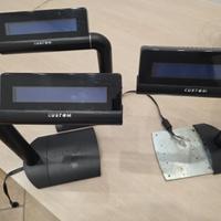 3 Pezzi Display Custom XD mono Registratore Cassa