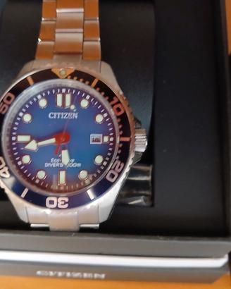 citizen sub blu corredo completo con bombola