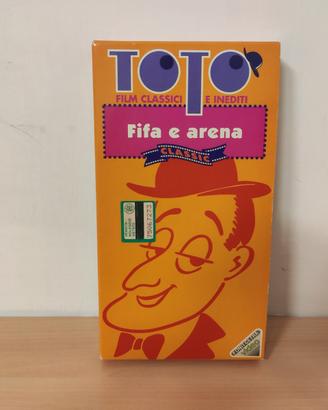 Film VHS Totò "Fifa e arena"