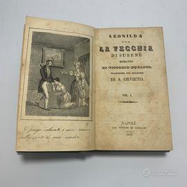 Libro antico - Leonilda o sia la vecchia di Surene